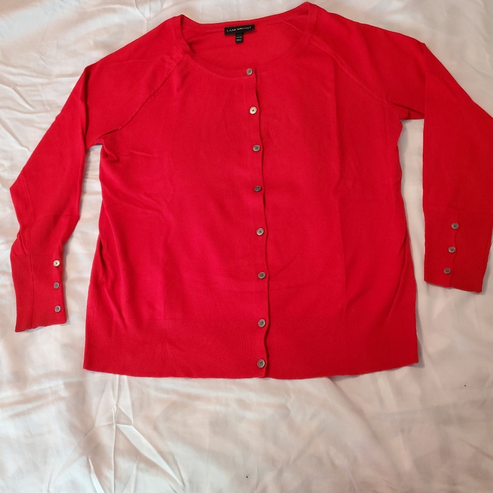 Long sleeve button up sweater